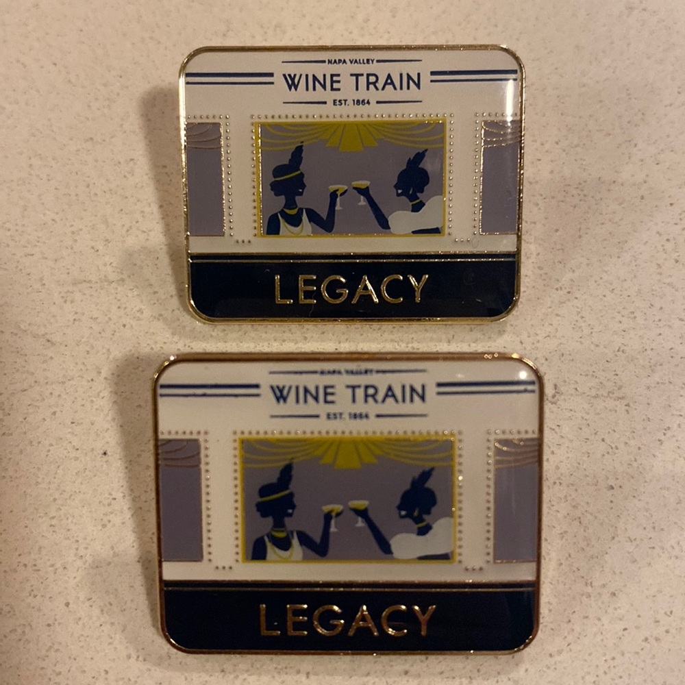 Napa Valley Wine Train - Legacy Lapel Pin